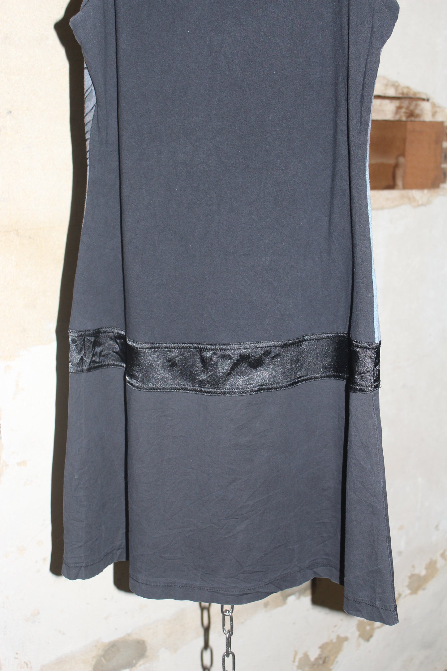 EURO LABEL GRAPHIC MINI DRESS