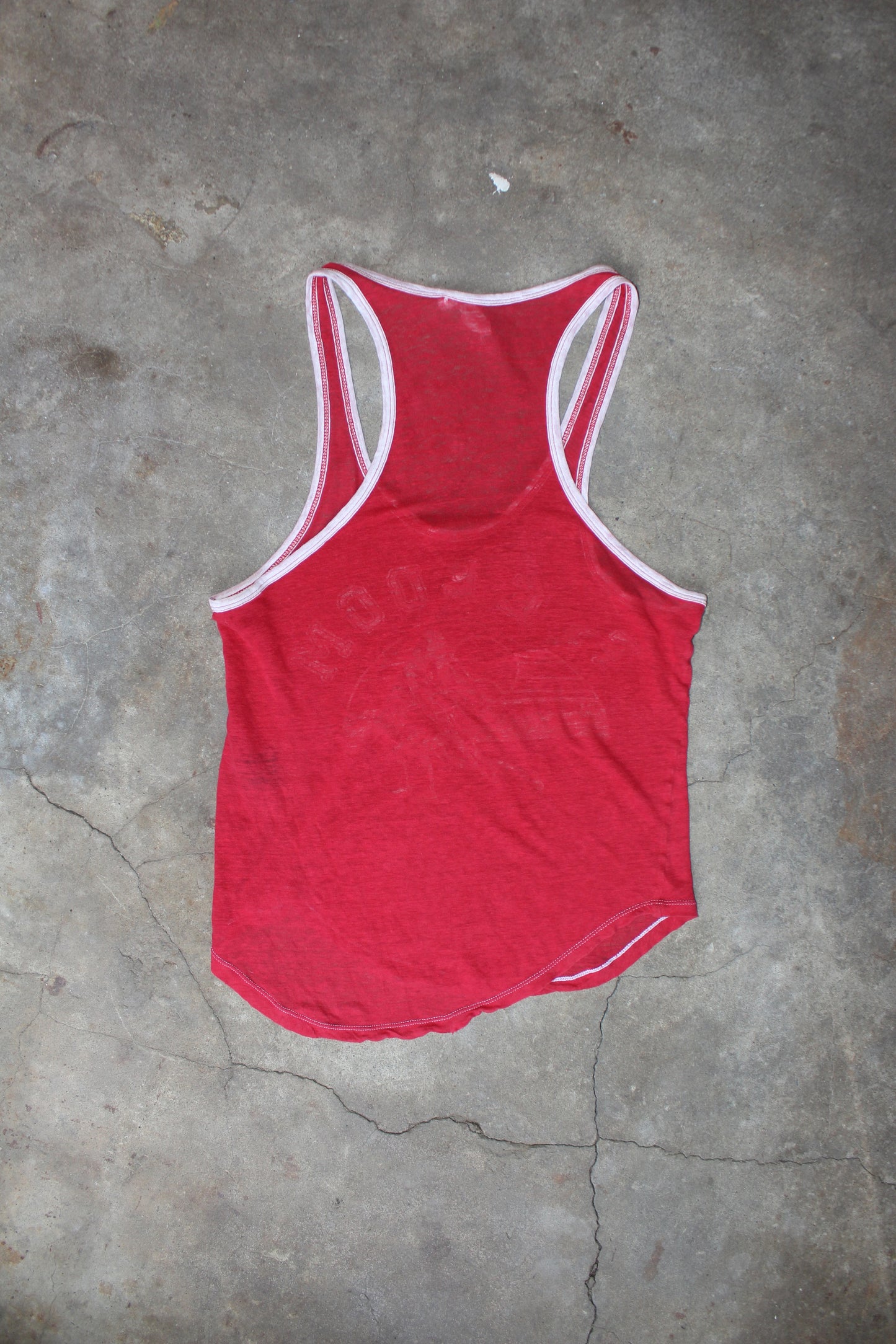 ISABEL MARANT ETOILE RED TANK TOP