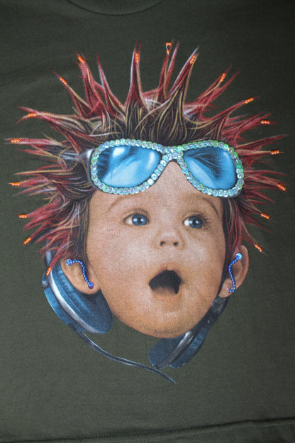 HEAVY METAL GRAPHIC BABY TEE