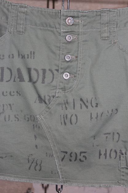 OLD BETTY'S STENCIL MINI SKIRT