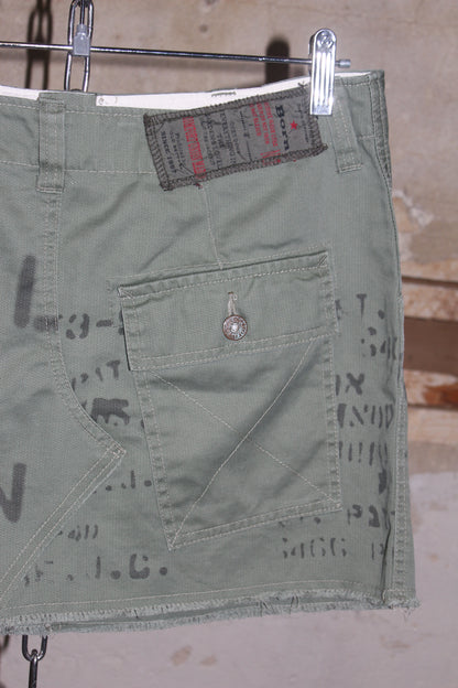 OLD BETTY'S STENCIL MINI SKIRT