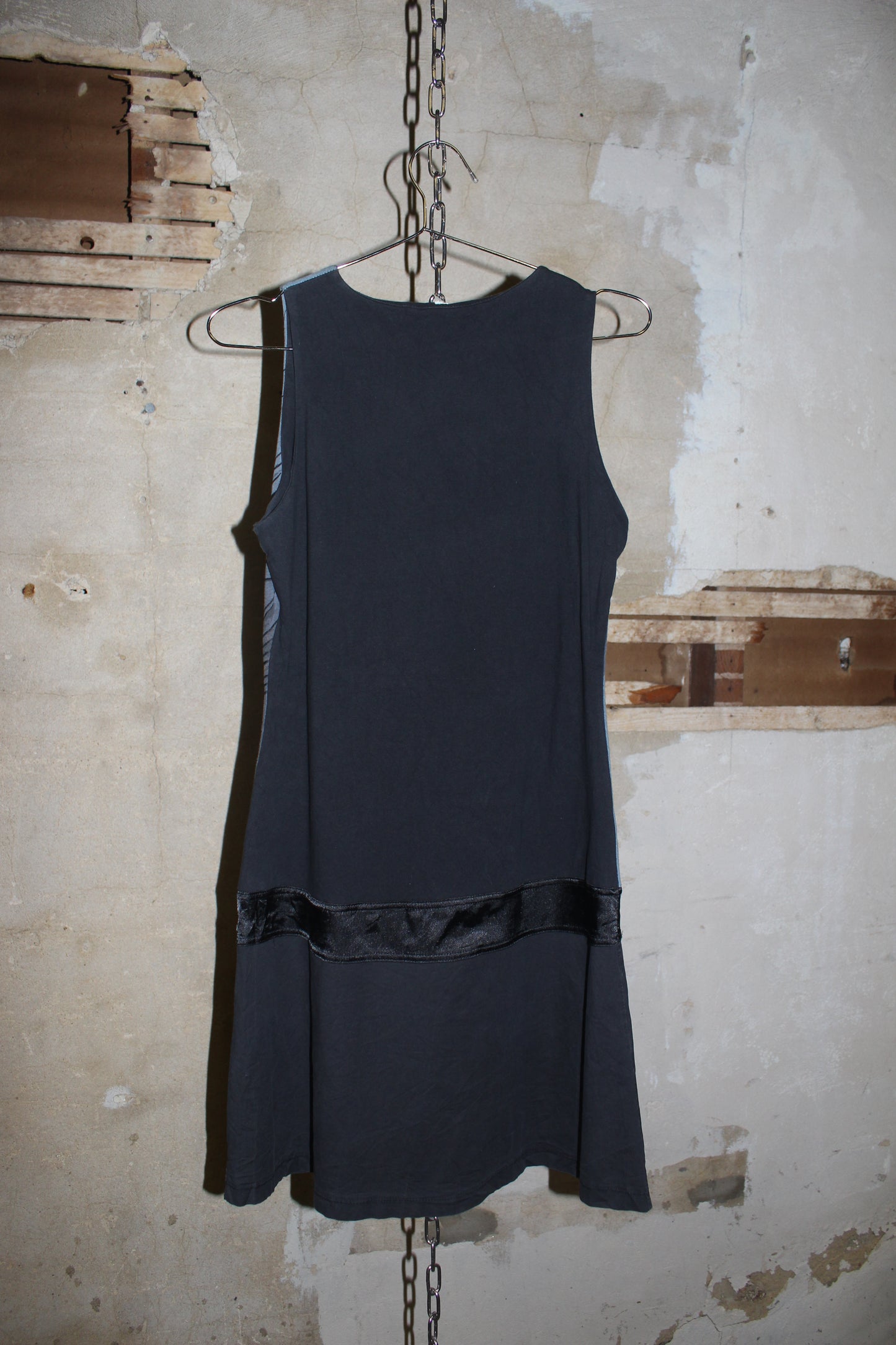EURO LABEL GRAPHIC MINI DRESS