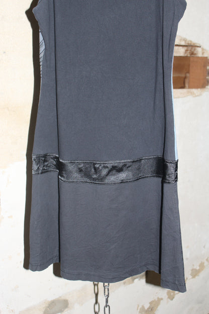 EURO LABEL GRAPHIC MINI DRESS