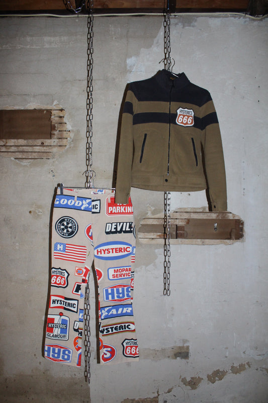 HYSTERIC GLAMOUR FLEECE JACKET