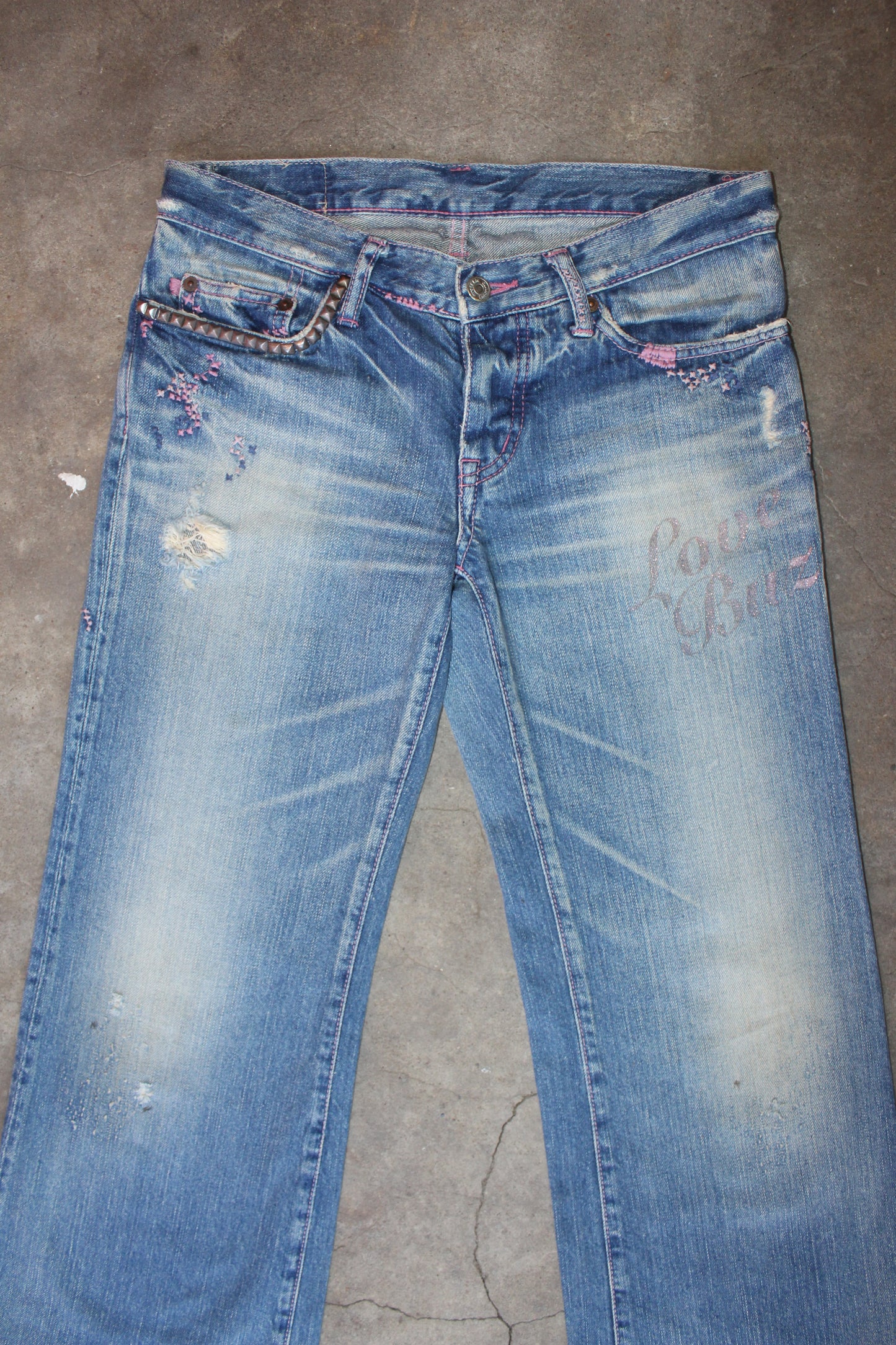 HYSTERIC GLAMOUR BOOTCUT JEANS
