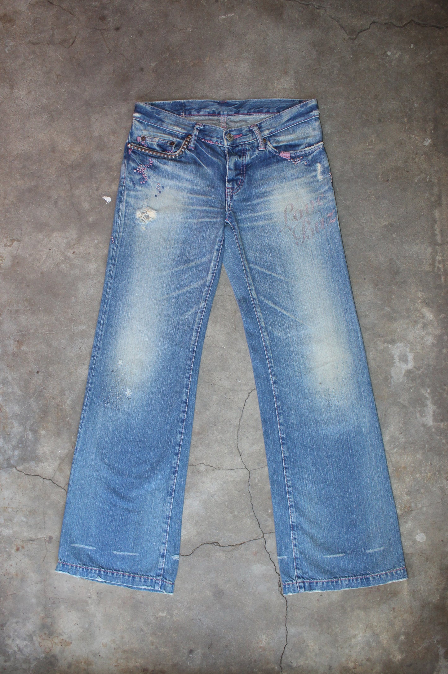 HYSTERIC GLAMOUR BOOTCUT JEANS