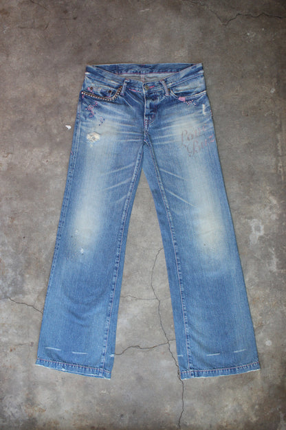 HYSTERIC GLAMOUR BOOTCUT JEANS