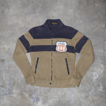 HYSTERIC GLAMOUR FLEECE JACKET