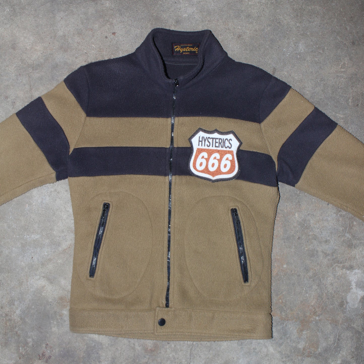 HYSTERIC GLAMOUR FLEECE JACKET