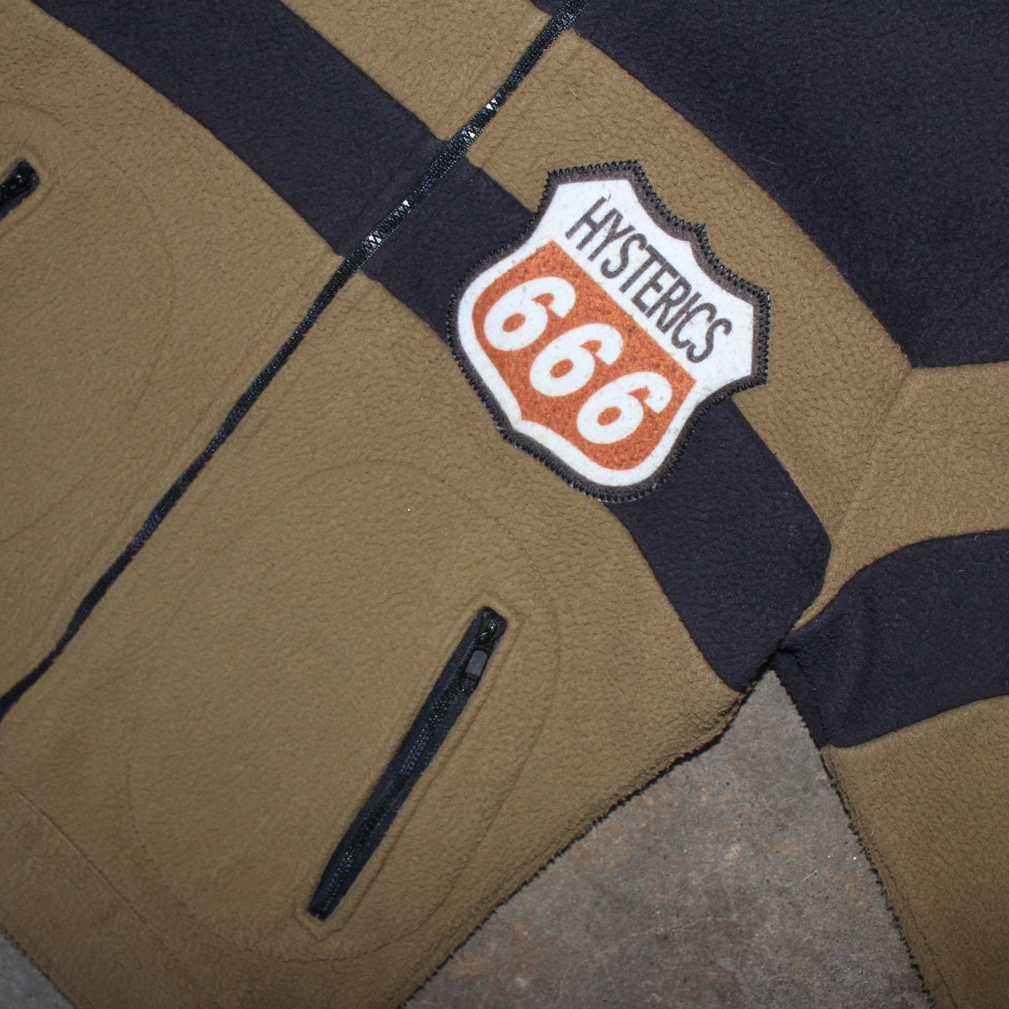 HYSTERIC GLAMOUR FLEECE JACKET