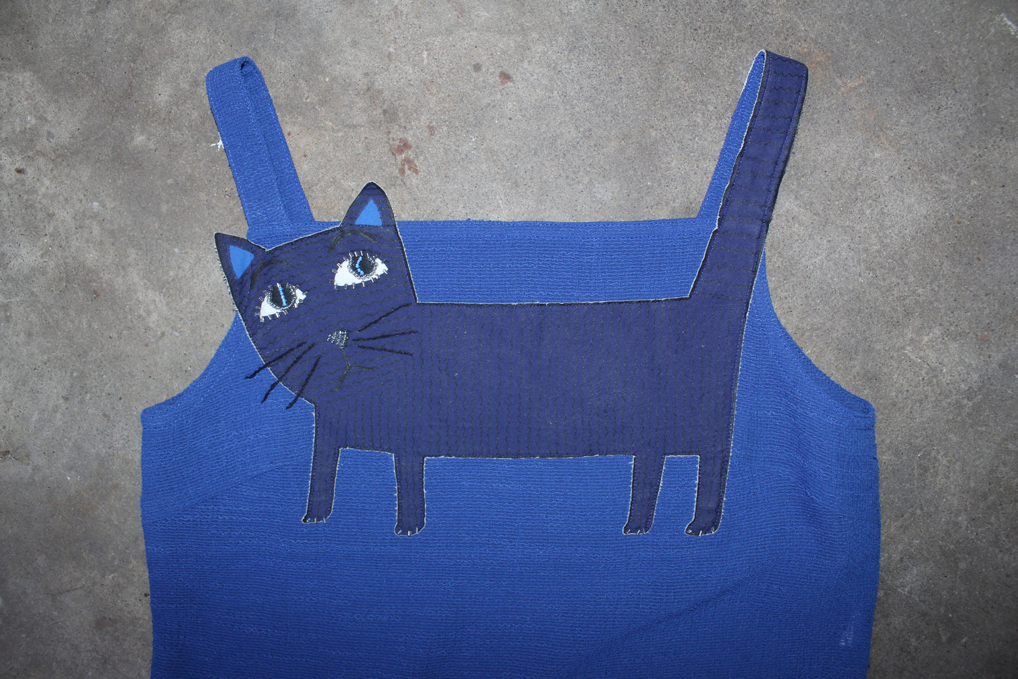 JAPANESE LABEL CAT PATCH TOP