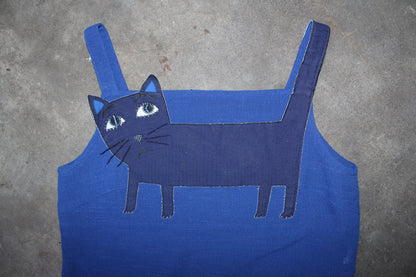 JAPANESE LABEL CAT PATCH TOP