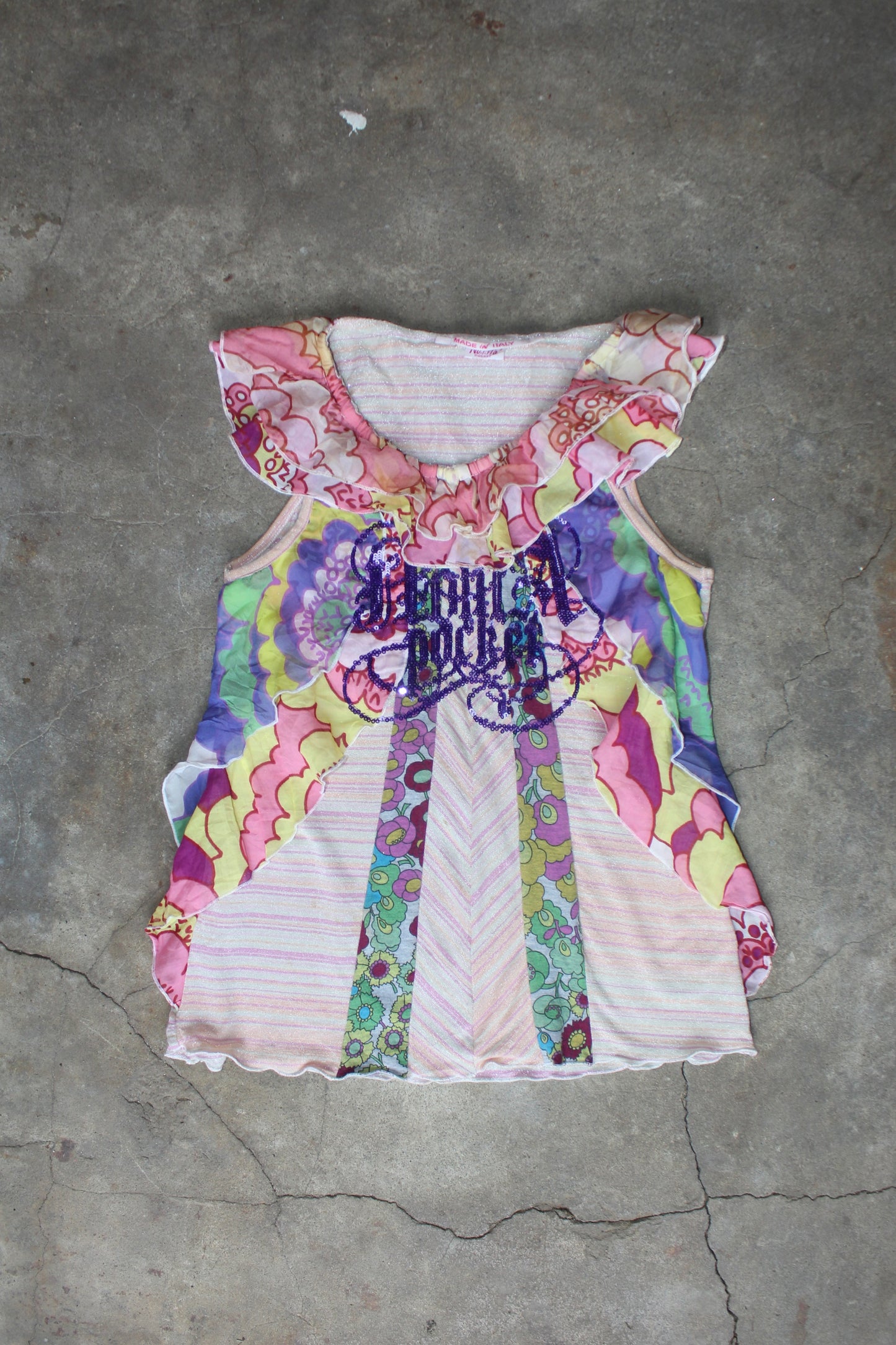 NOLITA RUFFLE TANK TOP