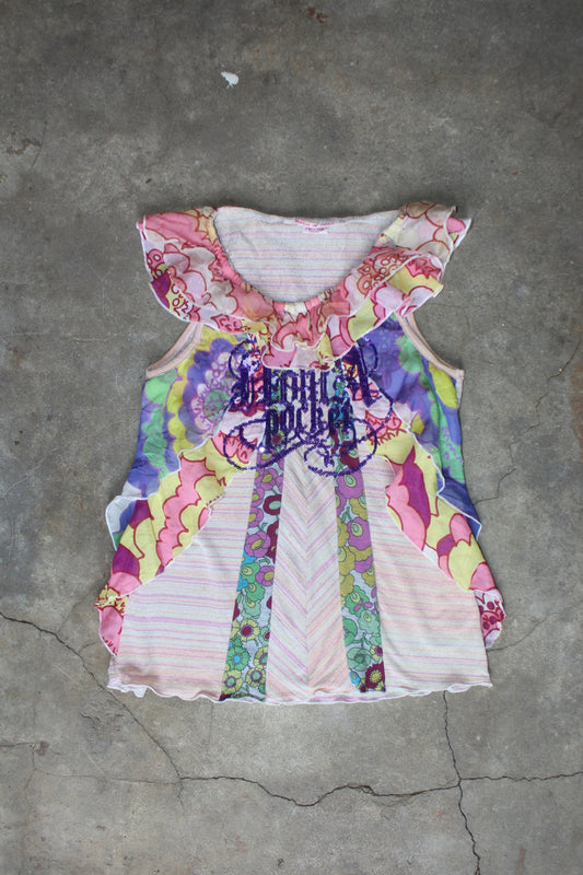 NOLITA RUFFLE TANK TOP