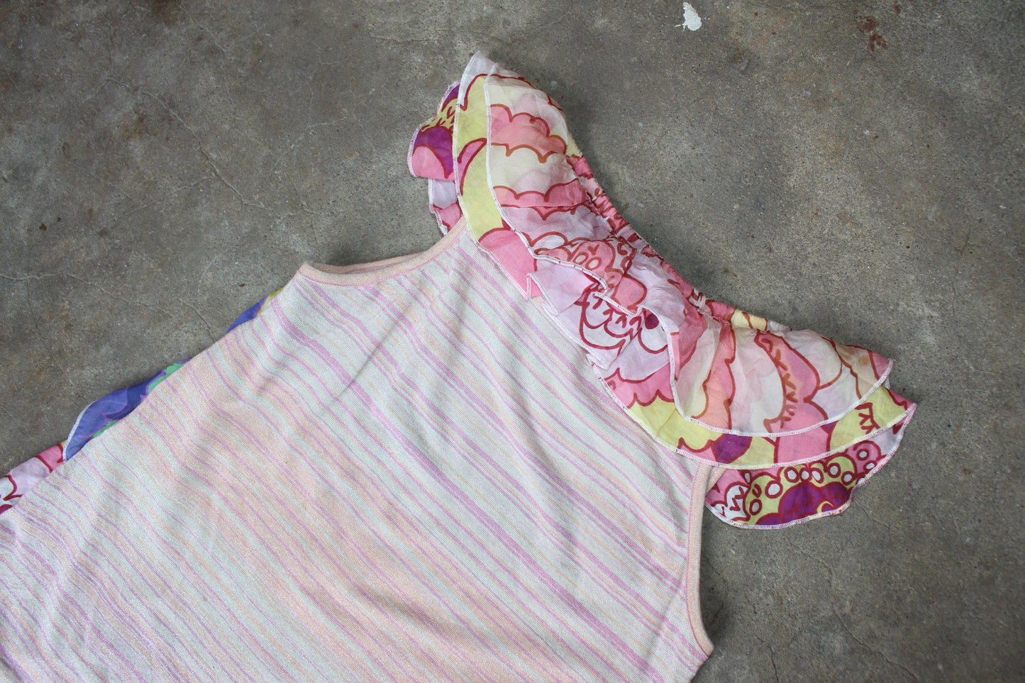 NOLITA RUFFLE TANK TOP