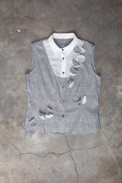 IO COMME IO SLEEVELESS BLOUSE