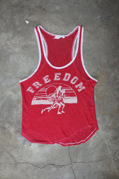 ISABEL MARANT ETOILE RED TANK TOP