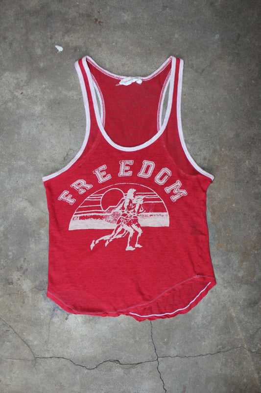 ISABEL MARANT ETOILE RED TANK TOP