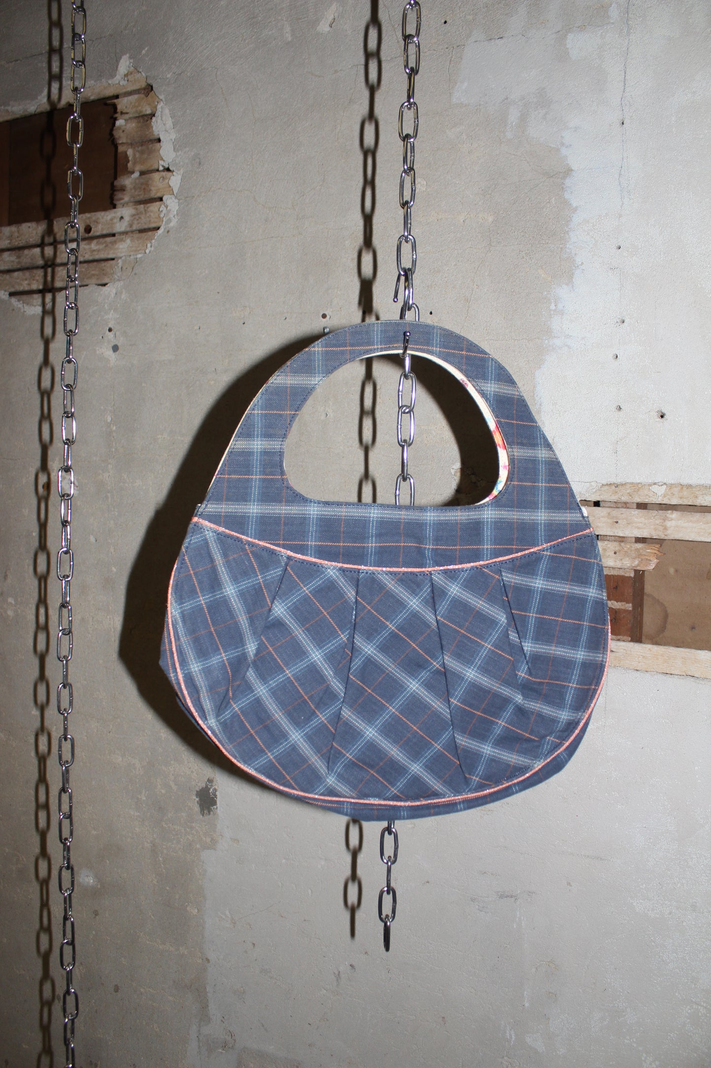 HYSTERIC GLAMOUR PLAID PURSE