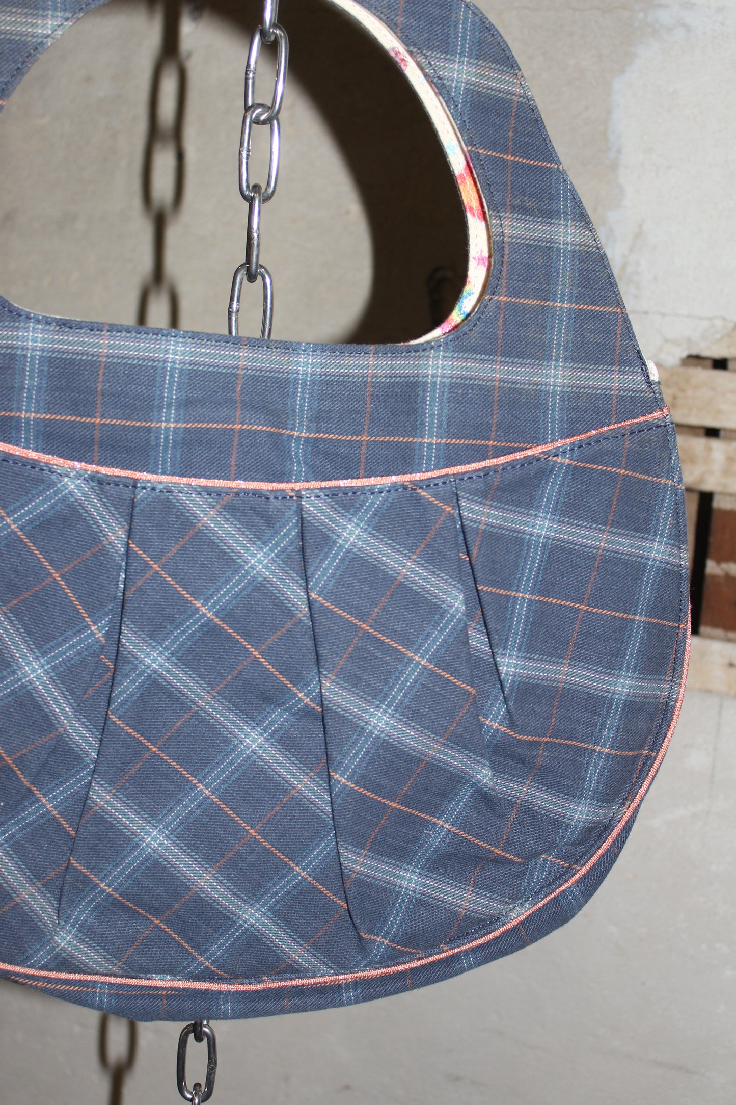 HYSTERIC GLAMOUR PLAID PURSE