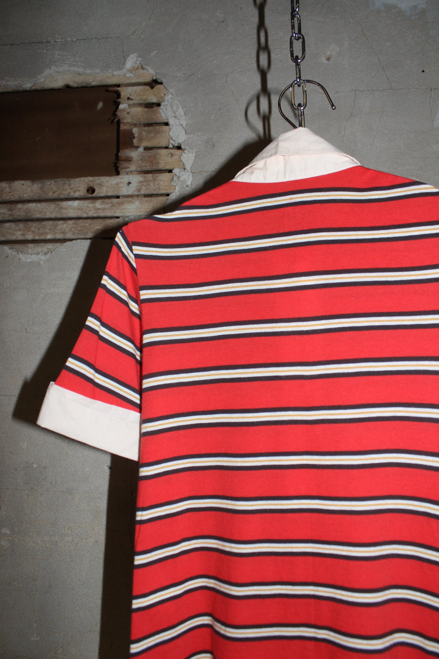 VIVIENNE WESTWOOD STRIPED POLO TEE