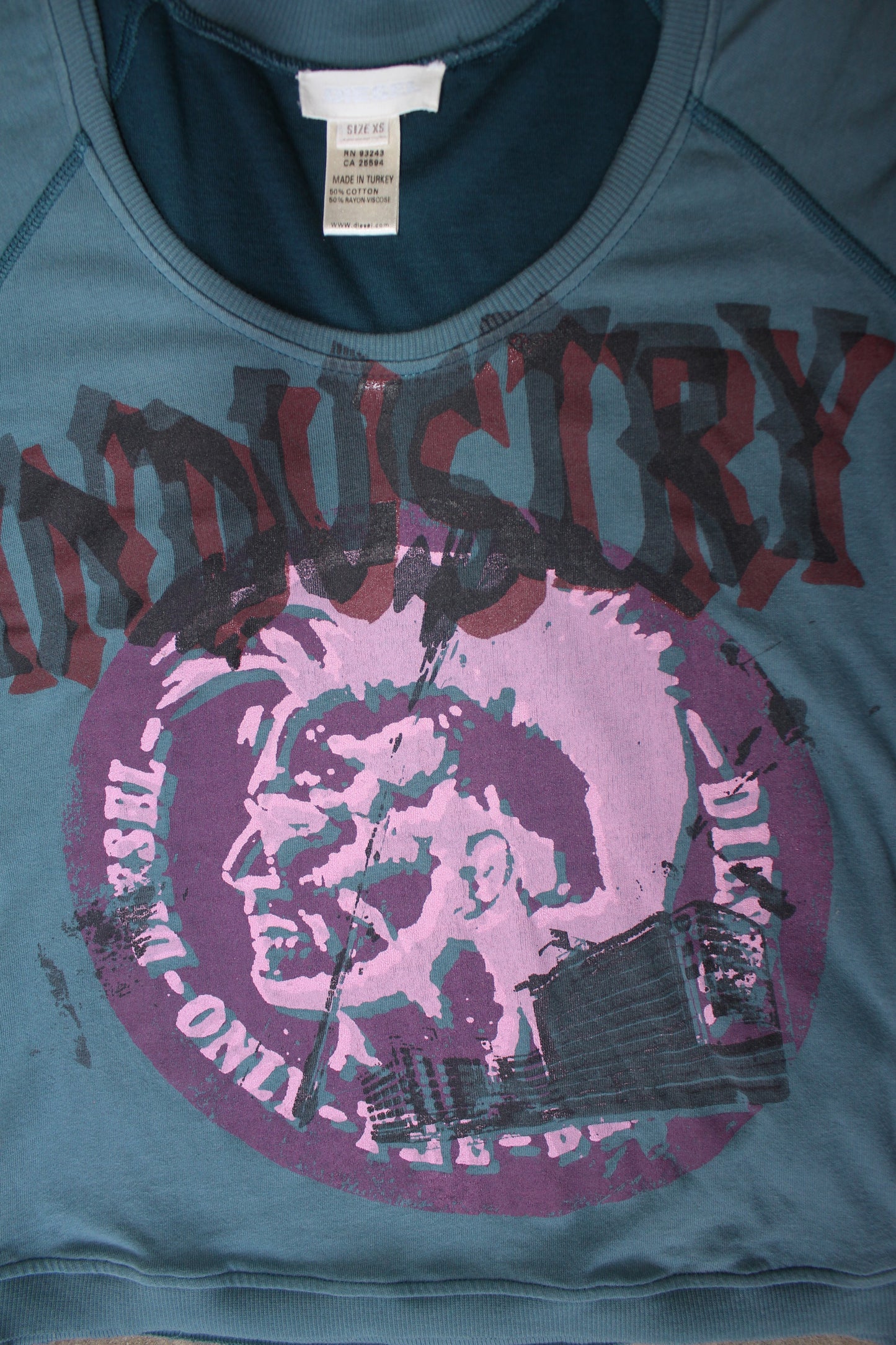 DIESEL MOHAWK GRAPHIC TEE