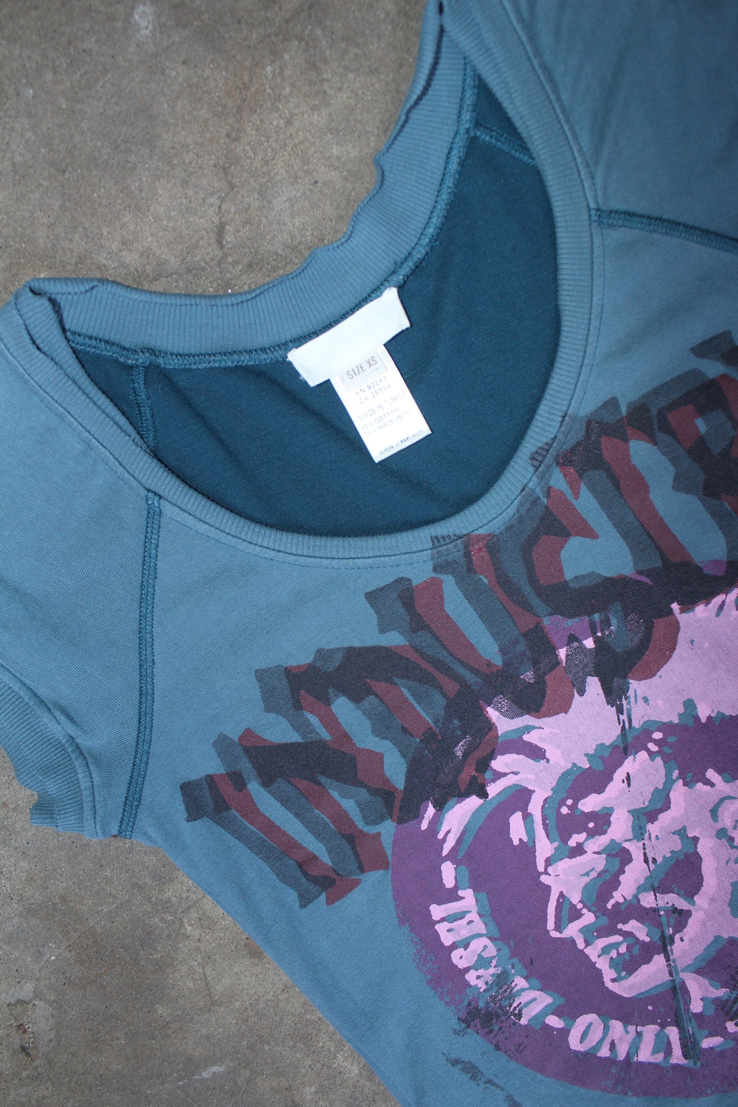 DIESEL MOHAWK GRAPHIC TEE
