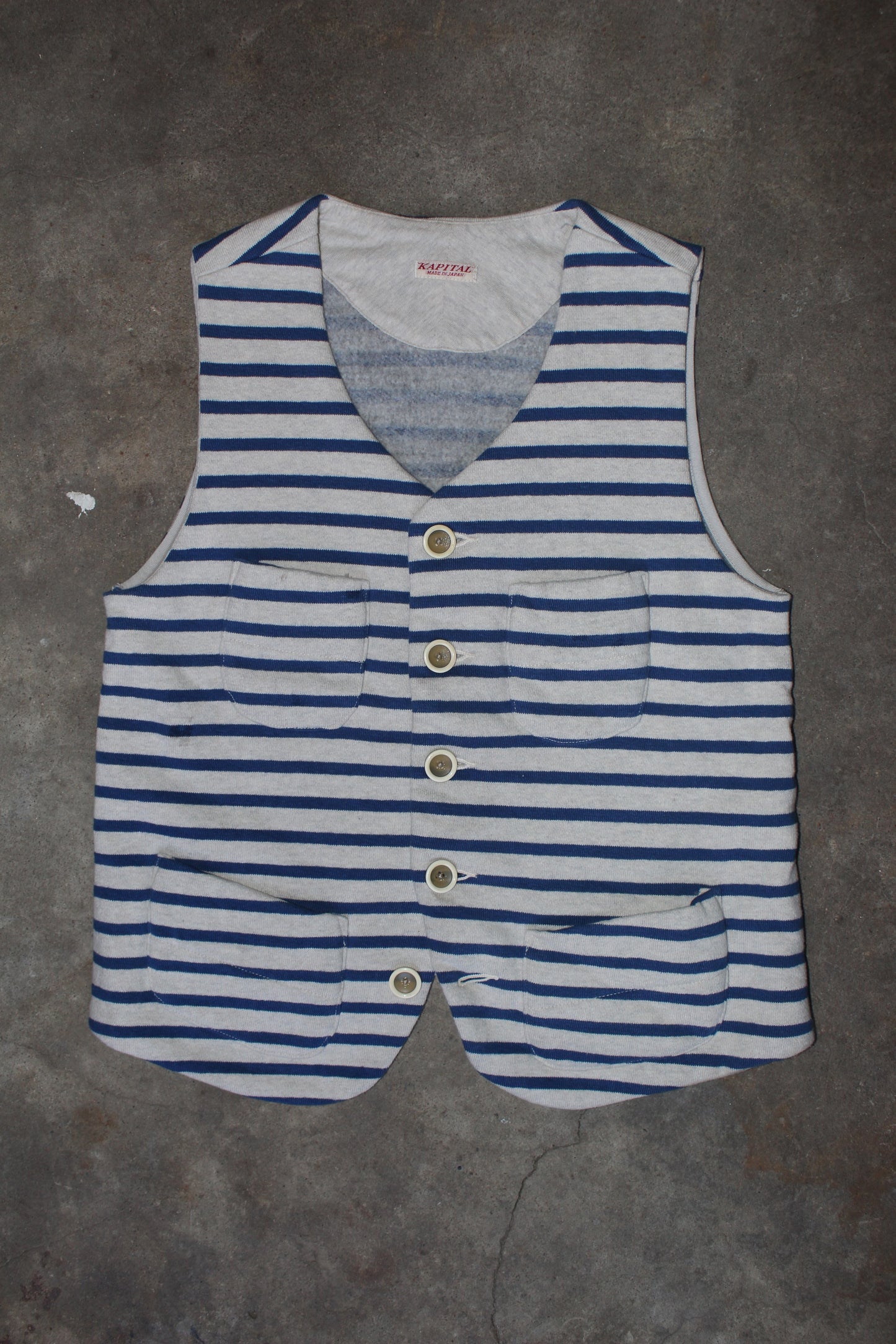 KAPITAL STRIPED VEST