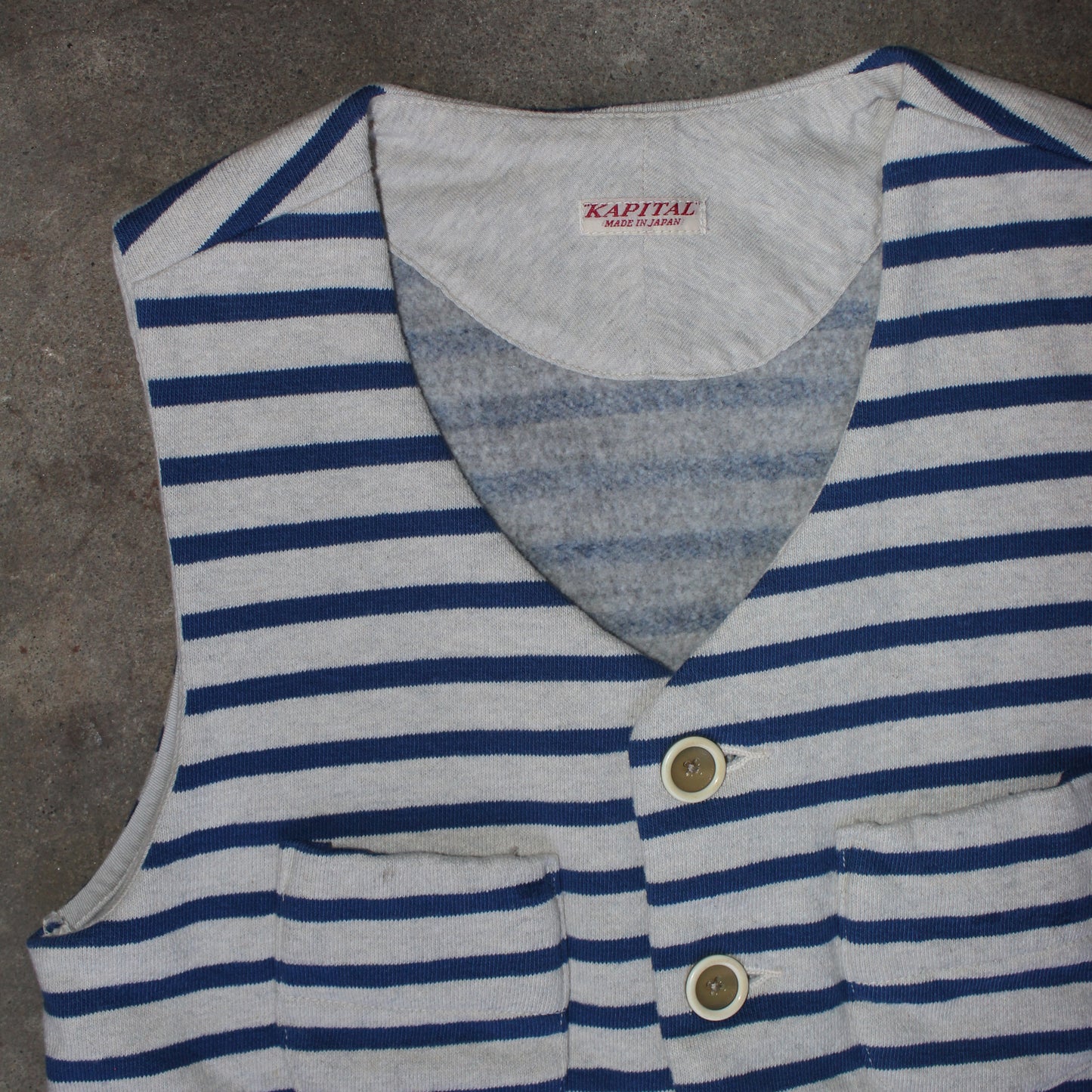 KAPITAL STRIPED VEST
