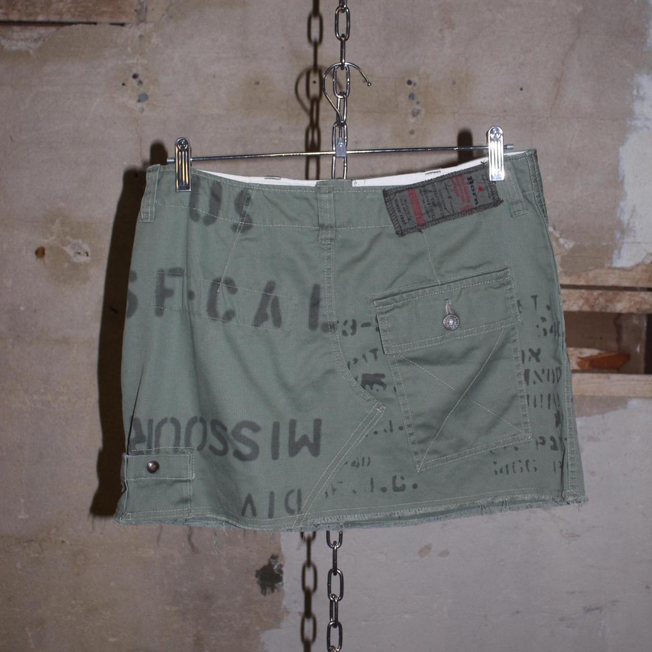 OLD BETTY'S STENCIL MINI SKIRT