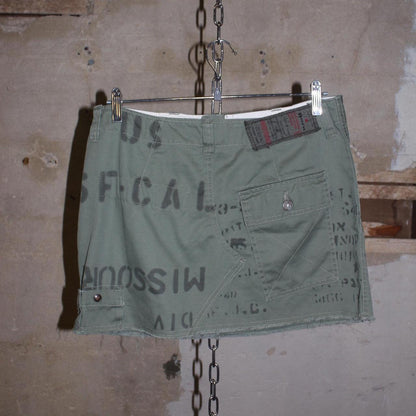OLD BETTY'S STENCIL MINI SKIRT